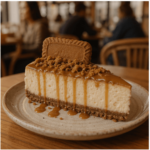 Biscoff Cheesecake Slice