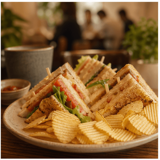 Brown Club Sandwich