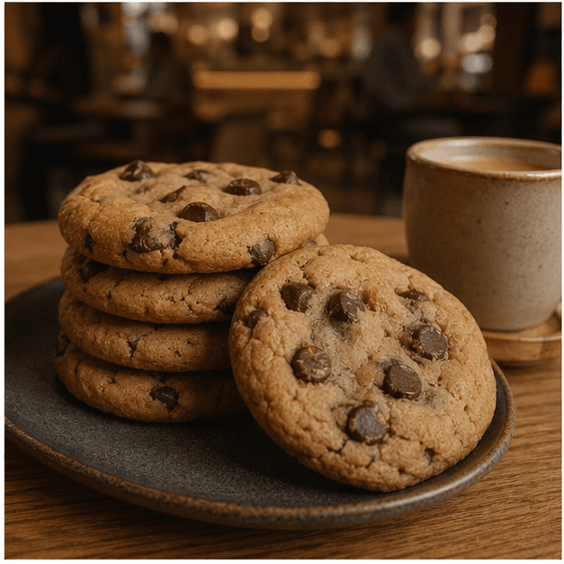 Choco Chip Cookie Stack